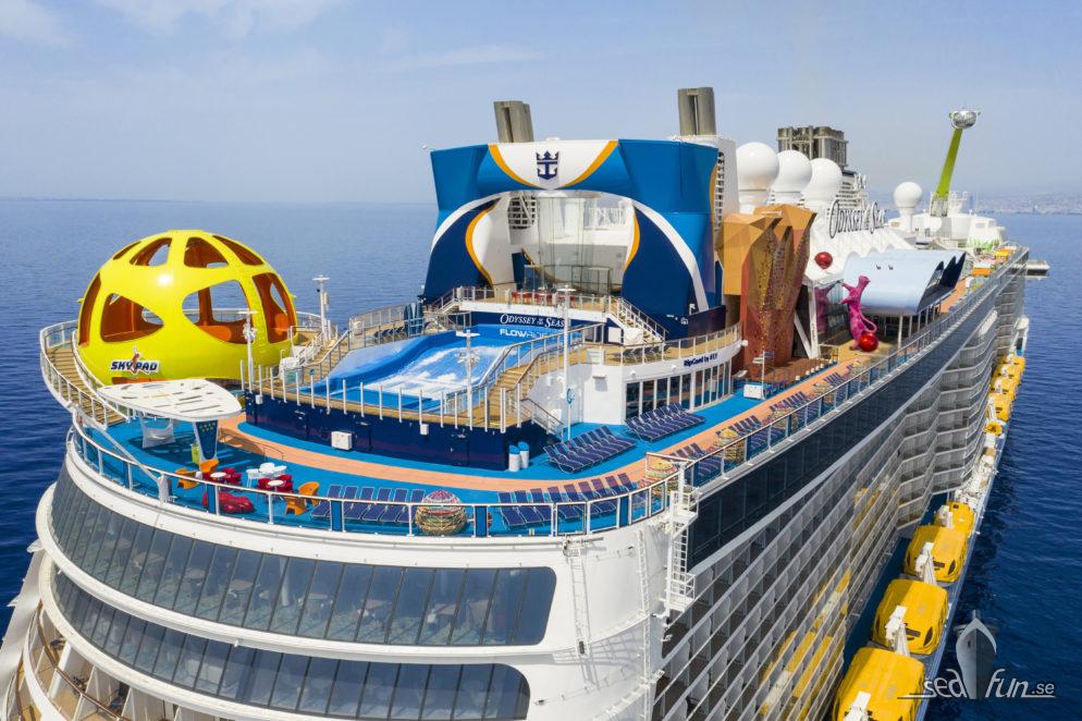 Odyssey of the Seas är ett av alla 12 fartyg i Royal Caribbeans sommarprogram.