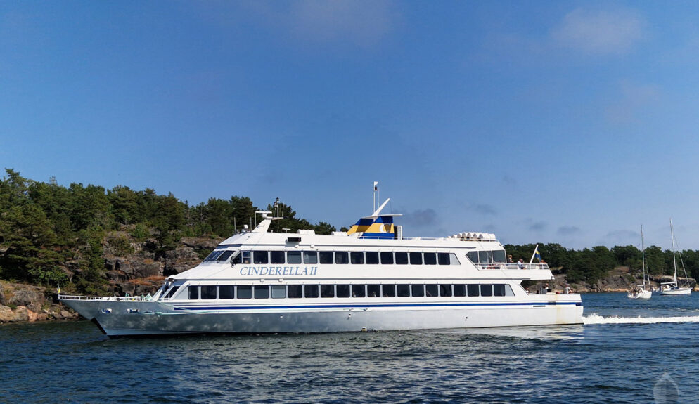 Strömmas Cinderellabåt lägger ut