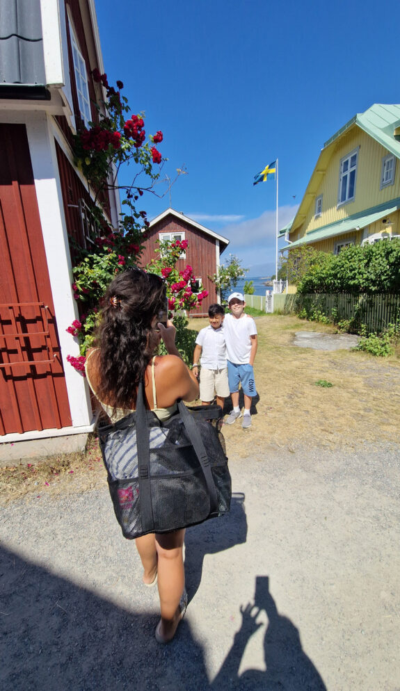 Fotostopp i idylliska Sandhamn