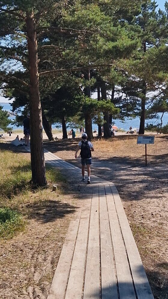 Trouvillestranden på Sandön